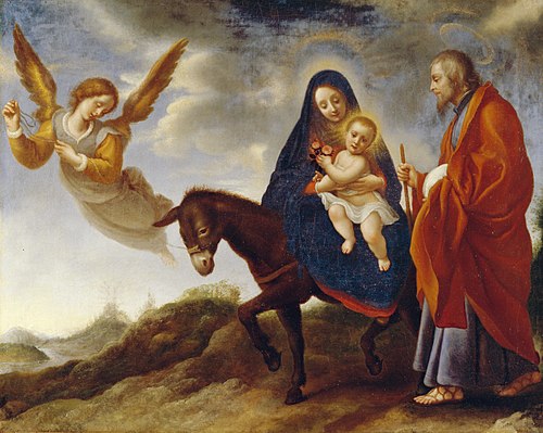 The Flight into Egypt, 1648, Carlo Dolci