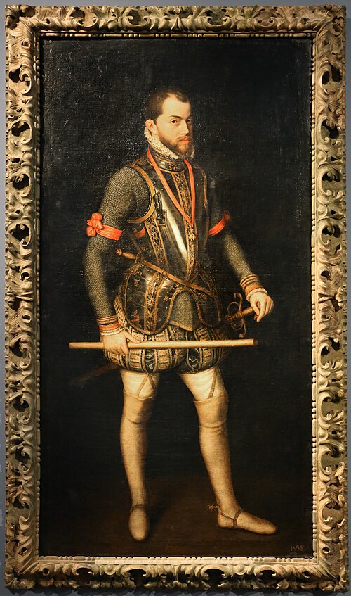Portrait of Philip II of Spain (1527-1598), , Alonso Sánchez Coello