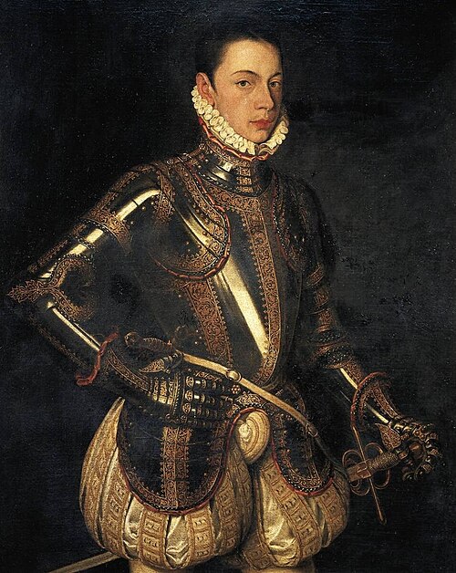 Portrait of Alessandro Farnese, 1560, Alonso Sánchez Coello