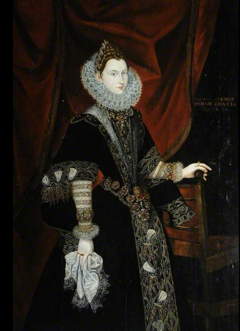Lady Jane Dormer (1538–1612), Duchess of Feria, 1563, Alonso Sánchez Coello