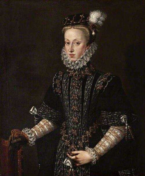 Anne of Austria (1546–1580), Fourth Wife of Philip II, 1570, Alonso Sánchez Coello