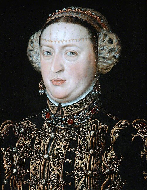 Catherine of Austria (1507–1578), Queen of Portugal (copy of Antonis Mor), , Alonso Sánchez Coello