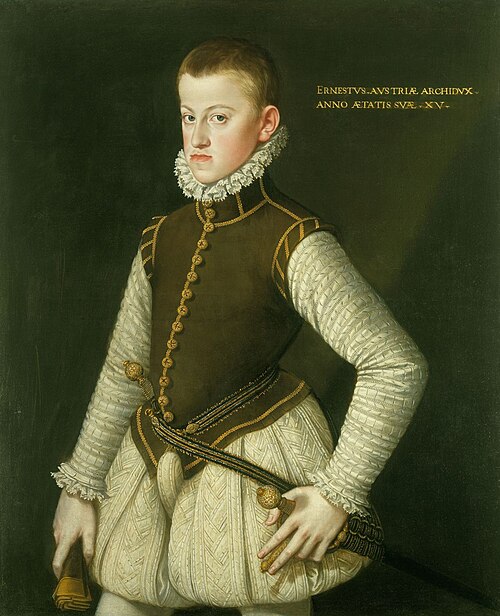 Archduke Ernest of Austria (1553-95), 1568, Alonso Sánchez Coello