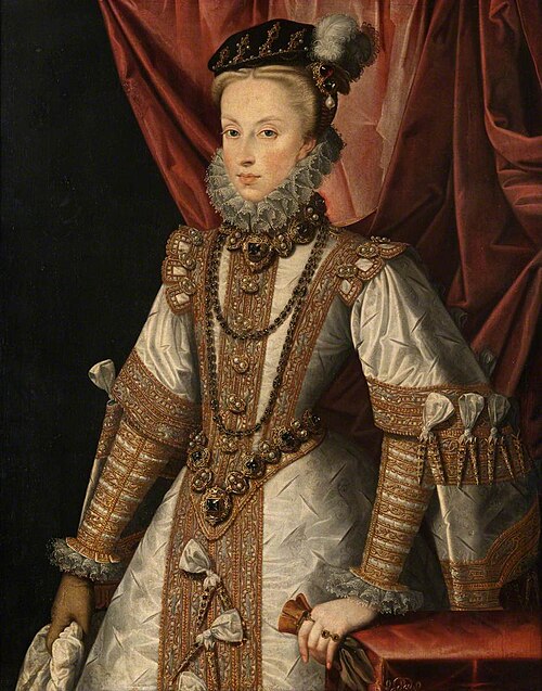 Portrait of Anne of Austria (1549–1580), 1570, Alonso Sánchez Coello