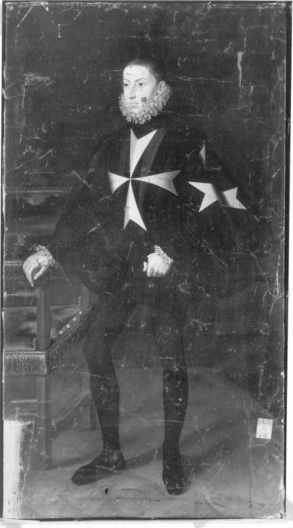 portrét Václava Habsburského, 1577, Alonso Sánchez Coello