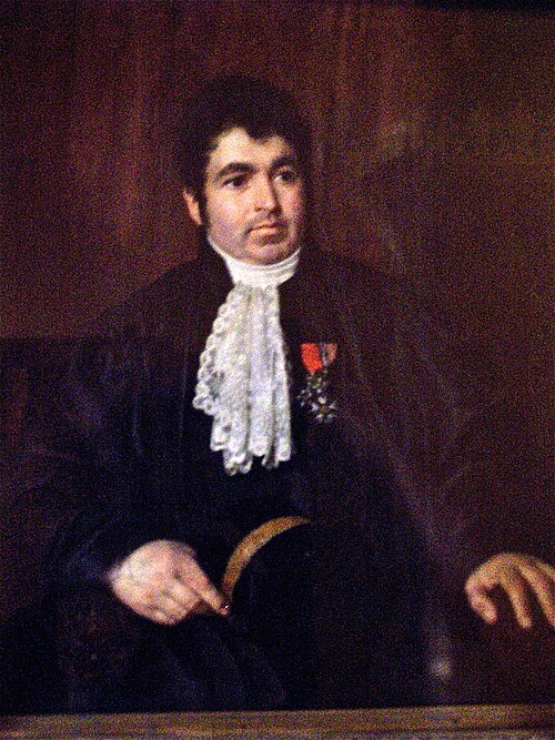 French collector Alexandre Du Sommerard (1779-1842), 1850, Frédéric Millet