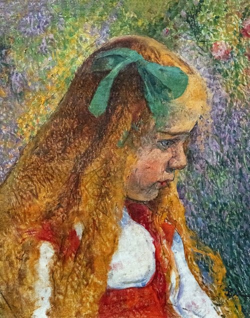 Portrait de fillette, , Bernard-Joseph Artigue