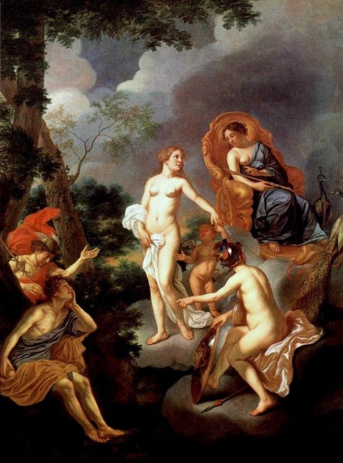 The judgement of Paris, 1660, Carel van Savoyen