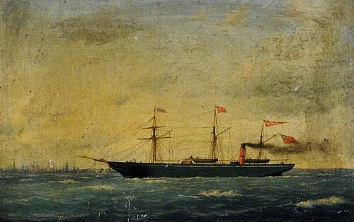 SS 'Gertrude', 1859, Carl Emil Baagöe