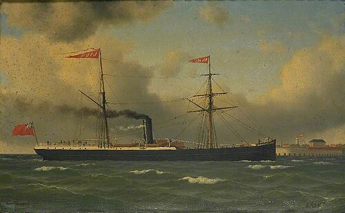 SS 'Lion', 1866, Carl Emil Baagöe