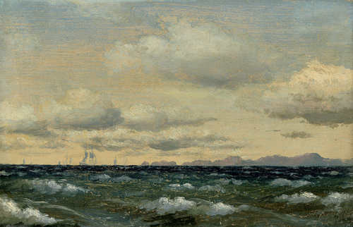 Sky and sea., 1854, Carl Emil Baagöe