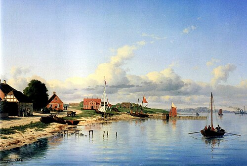 Vedbæk., 1864, Carl Emil Baagöe