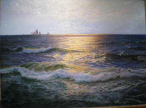 On the horizon – coastal breeze, 2000, Carl Wilhelm Bøckmann Barth