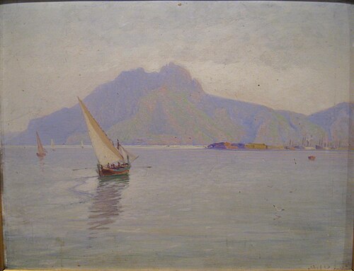 Palermo harbour, 2000, Carl Wilhelm Bøckmann Barth