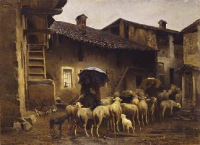 Return to the Fold, 1866, Carlo Pittara