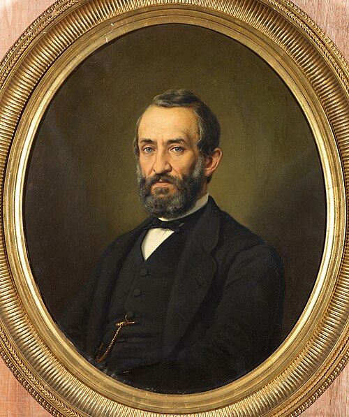 Portrait of Geert Jaxon Deelman, 1876, Otto Eerelman
