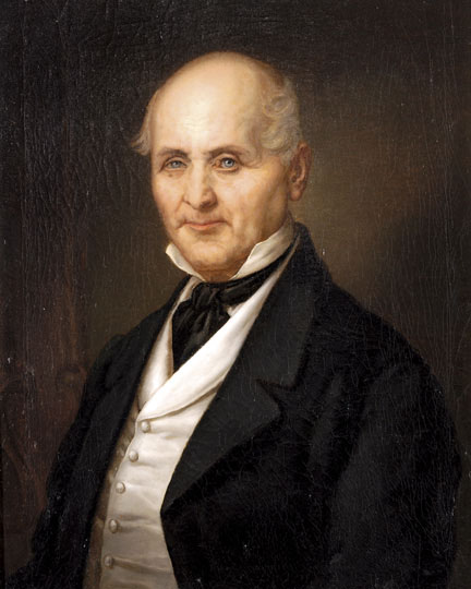 Portrait d'homme, 1874, Mór Adler