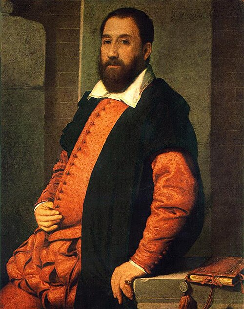 Portrait of Jacopo Foscarini, 1575, Giovanni Battista Moroni
