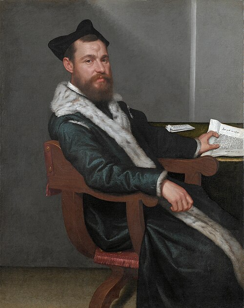 Ritratto di dottore, 1560, Giovanni Battista Moroni