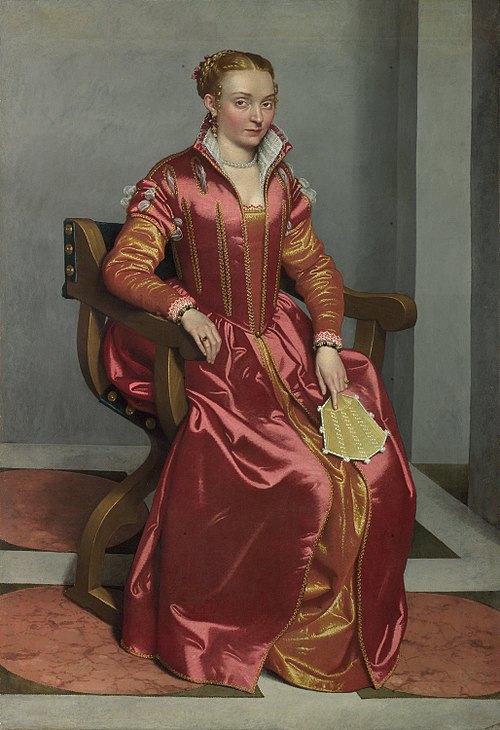 Portrait of a Lady, 1558, Giovanni Battista Moroni