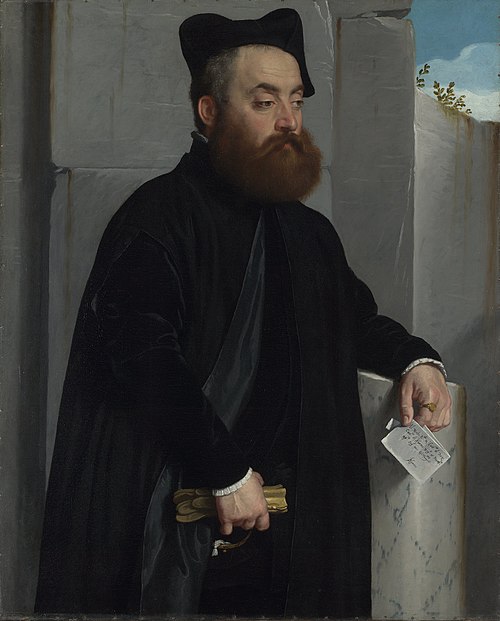 Canon Ludovico di Terzi, 1559, Giovanni Battista Moroni
