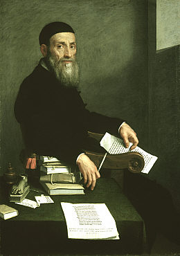 Portrait of Giovanni Bressani (1490 - 1560), 1562, Giovanni Battista Moroni