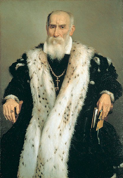 Ritratto di un nobile Albani, 1570, Giovanni Battista Moroni