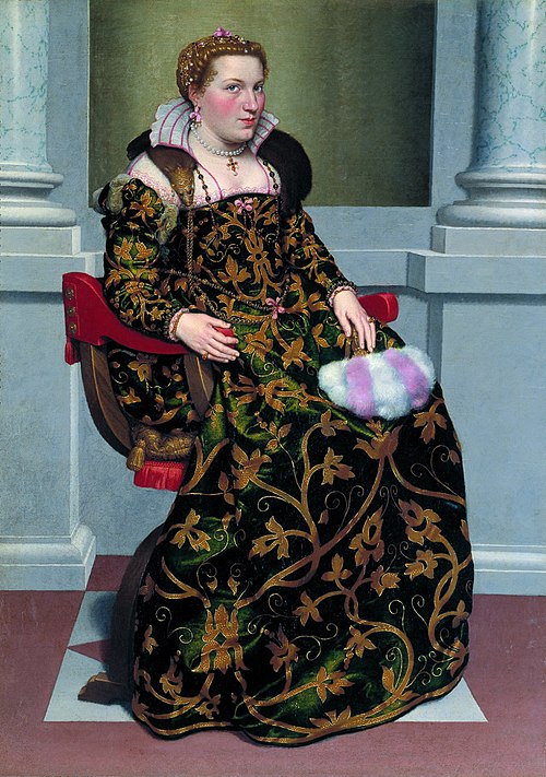Isotta Brembati, 1552, Giovanni Battista Moroni