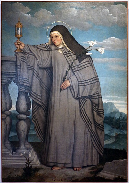 Santa Chiara, 1548, Giovanni Battista Moroni