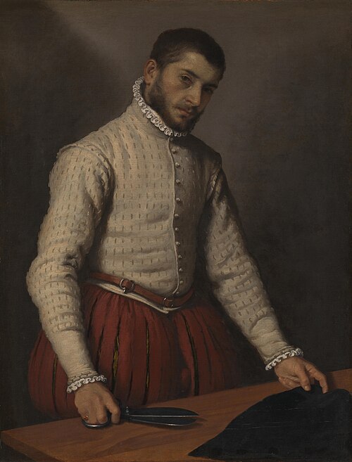 The Tailor, 1567, Giovanni Battista Moroni