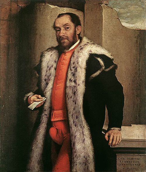 Portrait of Antonio Navagero, 1565, Giovanni Battista Moroni