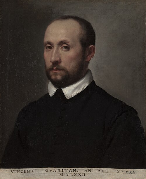 Portrait of Vincenzo Guarignoni, 1572, Giovanni Battista Moroni