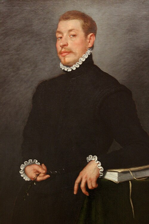 Portrait of a Scholar, 1571, Giovanni Battista Moroni