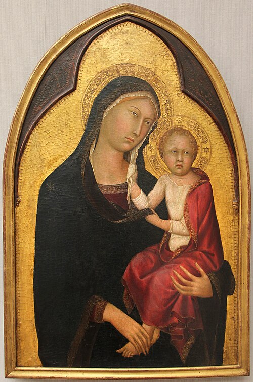 Vierge à l'Enfant, 1400, Lippo Memmi
