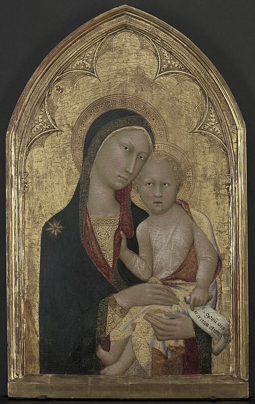 Vierge à l'Enfant, 1350, Lippo Memmi