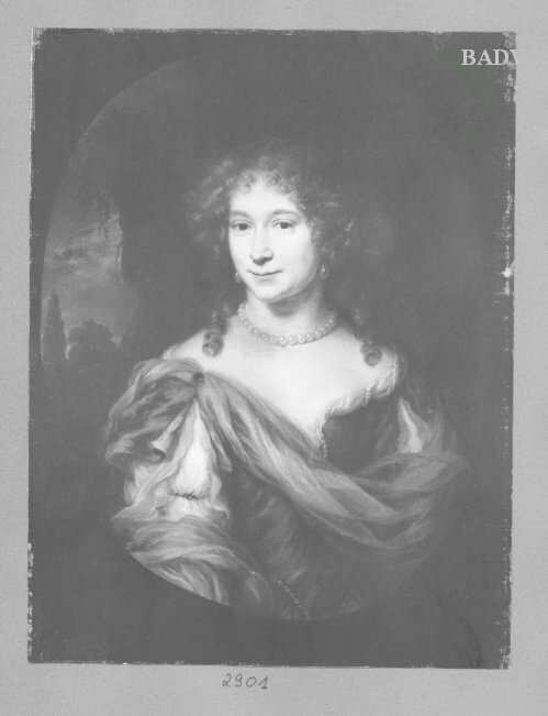 Portrait de femme (inscrit dans un ovale), 1657, Nicolas Maes