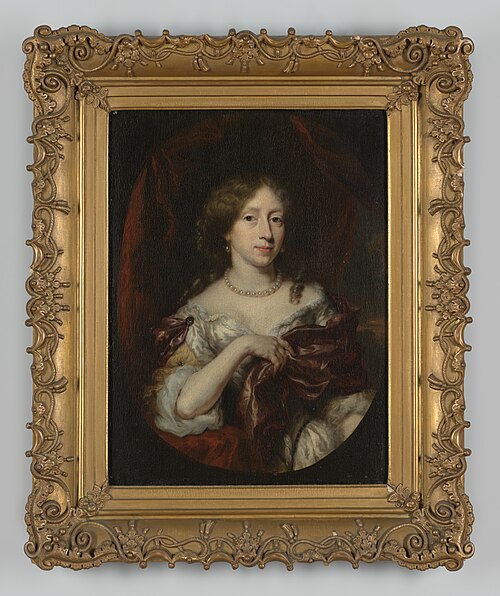 Portrait of Constantia Coymans (1651-1724), 1670, Nicolas Maes