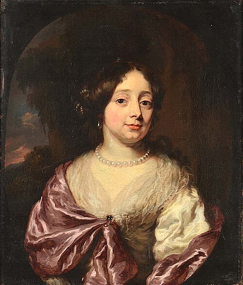 Portet van Sara Crucius, 1675, Nicolas Maes