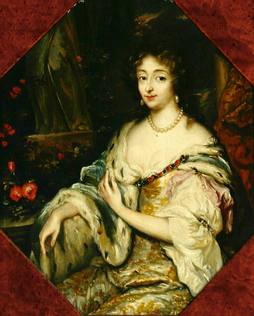 Portrait of Queen Charlotte Amalie of Denmark, 1680, Nicolas Maes
