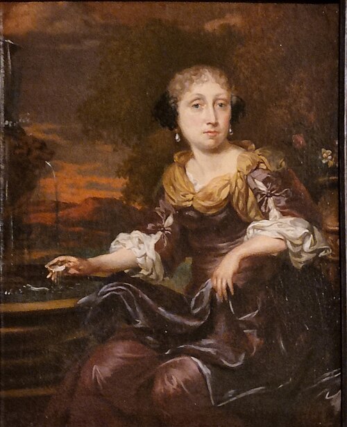 Portrait de femme à la coquille, , Nicolas Maes