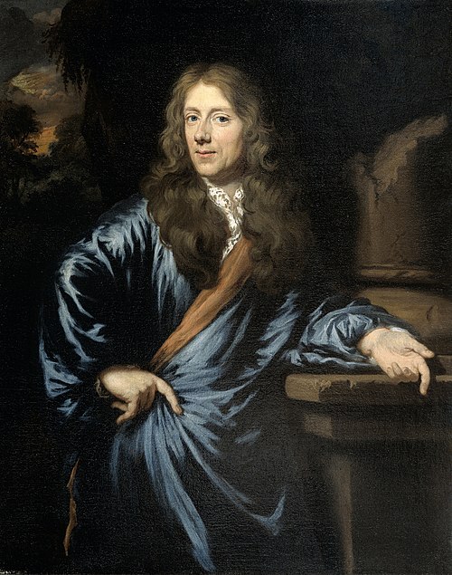 Portrait of Willem Pottey (1666-94), lawyer and treasurer-general of Vlissingen, 1686, Nicolas Maes
