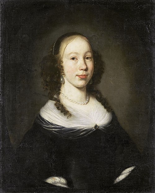 Portrait of a young woman, 1665, Nicolas Maes