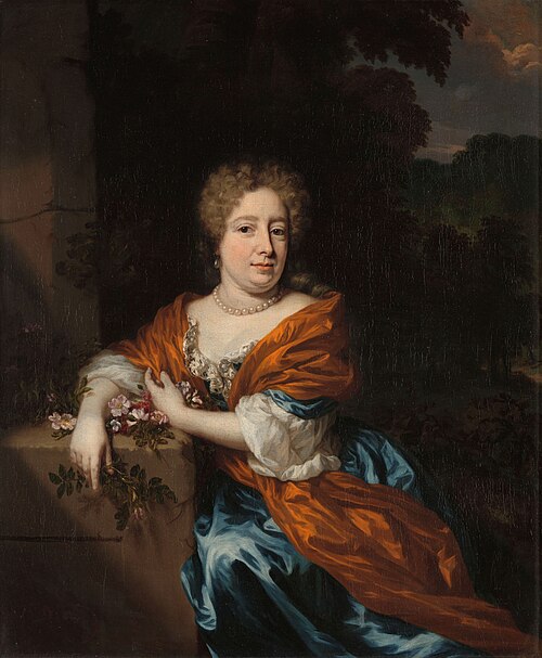 Portrait of Petronella Dunois, 1680, Nicolas Maes