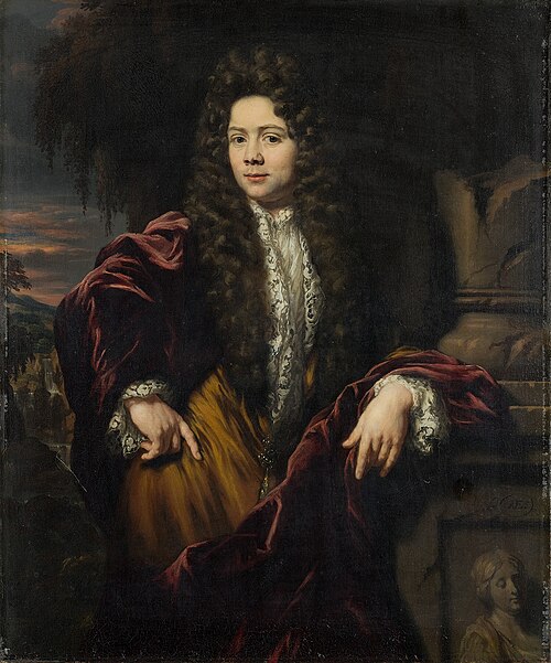 Portrait of Willem Backer (1656-1731), 1682, Nicolas Maes