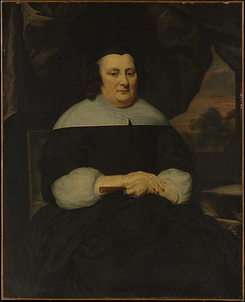 Portrait de femme, 1665, Nicolas Maes