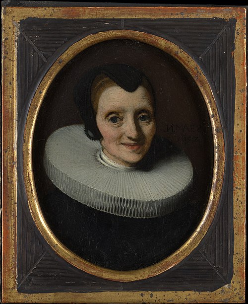 Portrait of a Woman, 1657, Nicolas Maes