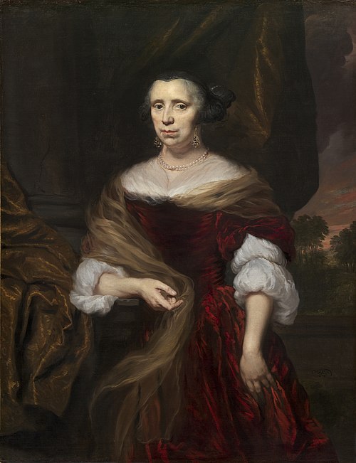 Portrait of a Lady, 1676, Nicolas Maes