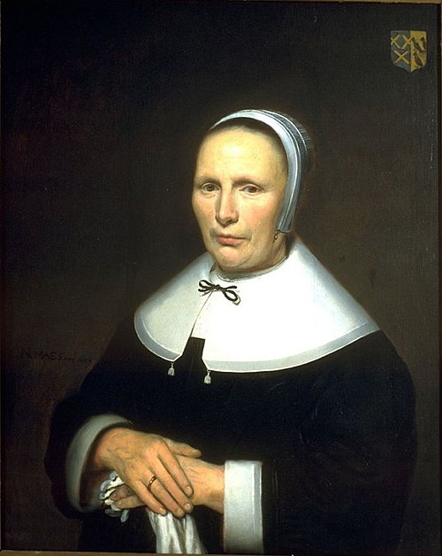 Portrait de femme, 1656, Nicolas Maes