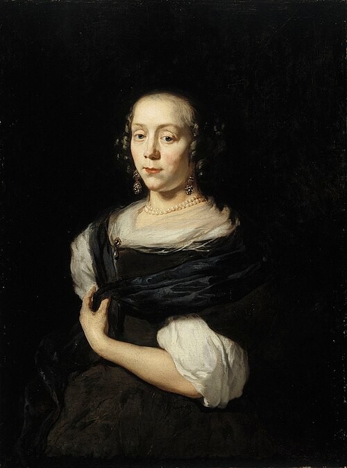 Portrait of a young lady, , Nicolas Maes