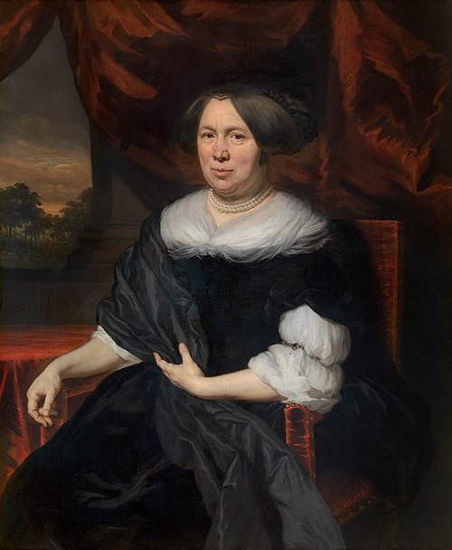 Portrait de femme, 1676, Nicolas Maes